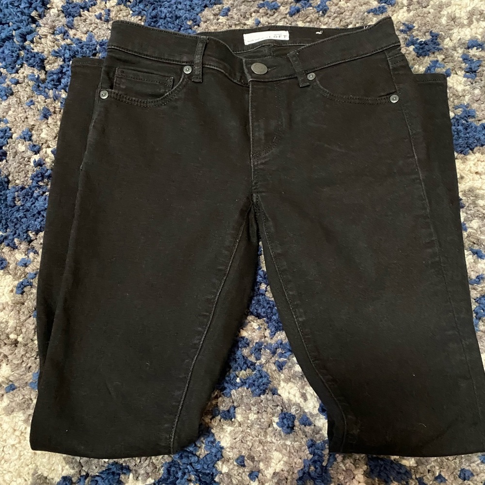 Loft black jeans